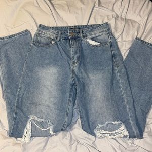 Medium wash jeans